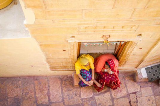 Wandbild Indische Frauen
