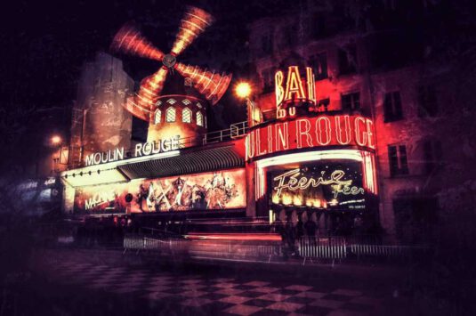 Wandbild Moulin Rouge